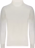 White Cotton Men's Polo Shirt 2