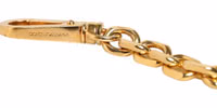 Black Leather Gold Chain Bag Accessory Shoulder Strap 4