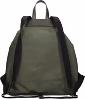 Green Nylon Backpack 3