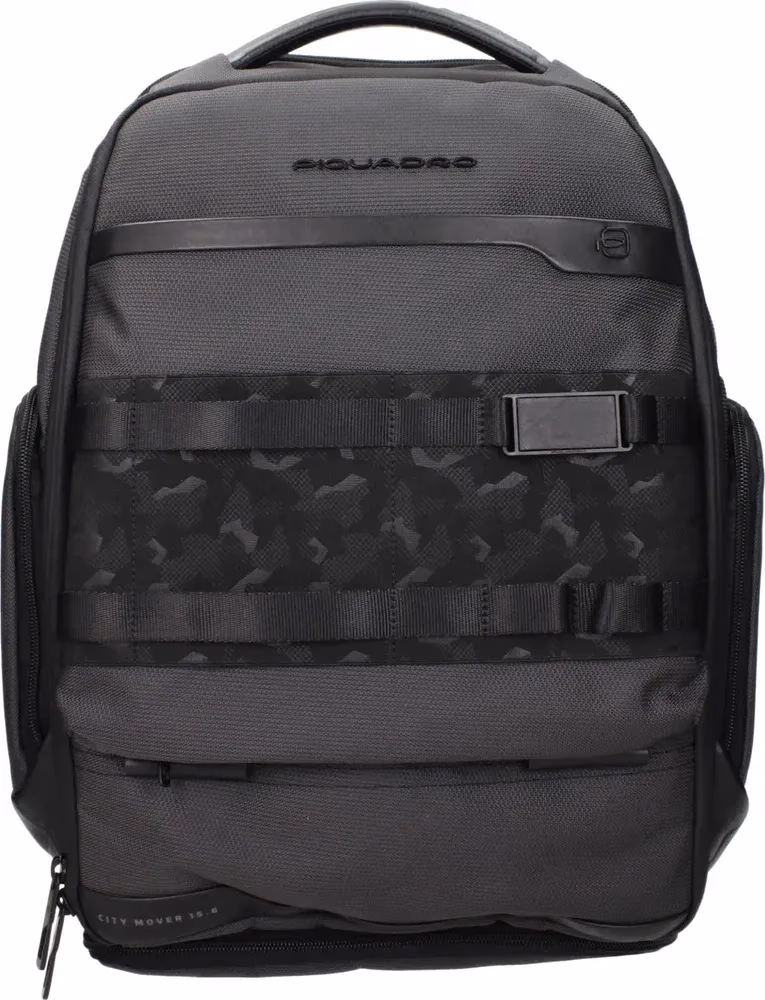 Gray Fabric Backpack