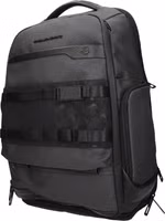 Gray Fabric Backpack 2