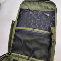 Gray Fabric Backpack 5