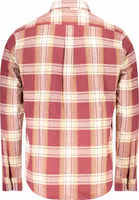 Red Cotton Men Shirt 2
