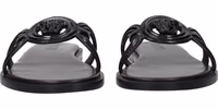 Black Leather Slippers 3