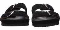 Black Leather Slippers 3