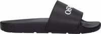 Black Cotton Slippers 1