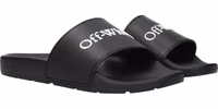 Black Cotton Slippers 2