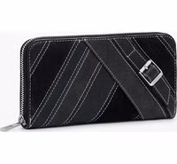 Nero Poliuretano Women Wallet 2