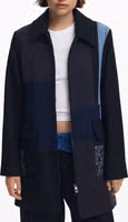 Black Polyester Women's Jacket 1