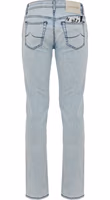 Blue Cotton Skinny Jeans 2