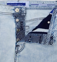 Blue Cotton Skinny Jeans 5
