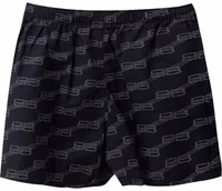Black Cotton Bermuda Shorts 2