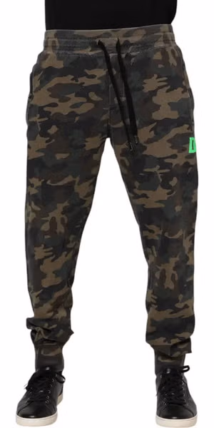 Multicolor Camouflage Cotton Men Jogger Pants