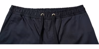 Navy Blue Cotton Stretch Men Bermuda Shorts 4