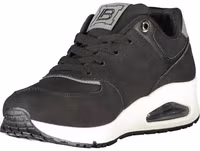 Black Polyurethane Women Sneaker 3