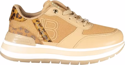 Marrone Polyurethane Women Sneaker