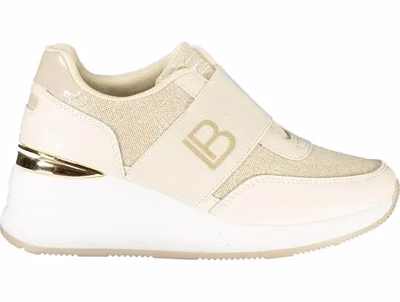 Beige Polyurethane Women Sneaker