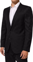 Black MARTINI 2 Buttons Suit Jacket Blazer 2