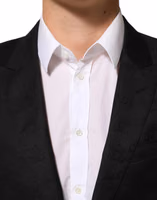 Black MARTINI 2 Buttons Suit Jacket Blazer 4
