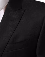 Black MARTINI 2 Buttons Suit Jacket Blazer 5