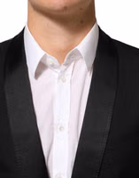 Black MARTINI 1 Button Suit Jacket Blazer 4