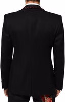 Black SICILIA Crystal Embellished Men Blazer 3