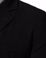 Black Wool Double Breasted Men Jacket Blazer 5