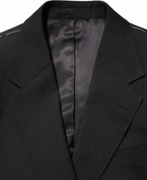 بليزر بدلة أسود ستاف بزرّين 5