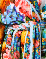Multicolor Floral Print Belted Bathrobe Coat Jacket 5