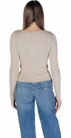 Beige Viscose Sweatshirt 2