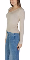 Beige Viscose Sweatshirt 4