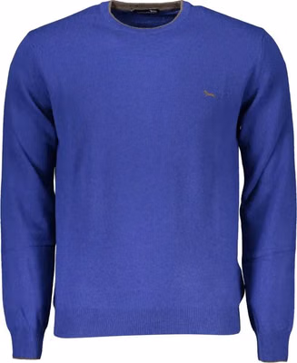 Blu Viscose Men Sweater