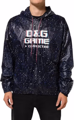 Blue D&G Game Hooded Men Sweatshirt Sweater