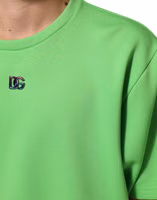 Green Logo Crew Neck Short Sleeves T-shirt 5