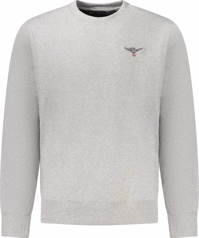 Gray Cotton Men's Sweatshirt