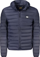 Blu Polyester Men Light Jacket 1