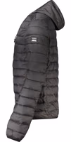 Black Polyester Men's Jacket 3