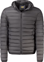 Black Polyester Jackets & Coat 1