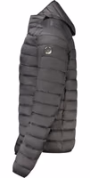 Black Polyester Jackets & Coat 3