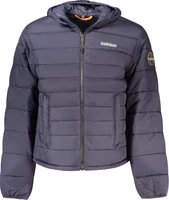 Blue Polyamide Men's Jacket 1