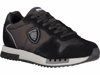 Black Polyurethane Men Sneaker 2