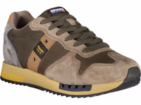 Green Leather Men Sneaker 2