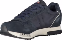Blue Polyurethane Men Sneaker 3