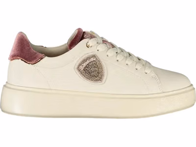 Bianco Polyurethane Women Sneaker
