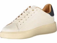 White Polyester Men Sneaker 3