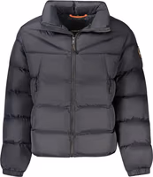 Black Polyamide Men's Jacket 1