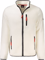 White Polyester Men Sweatshirt 1