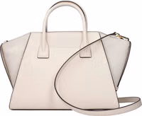 Beige Leather Handbag 3