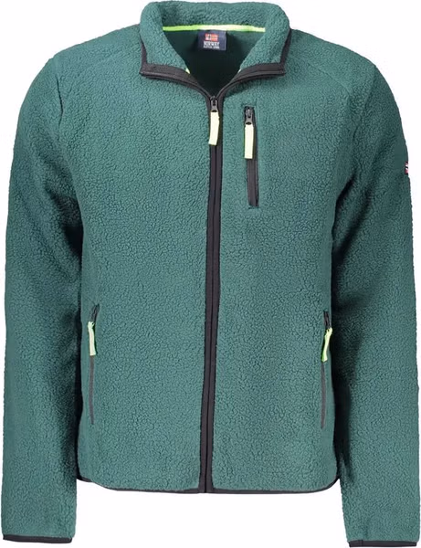 Verde Polyester Men Sweatshirt