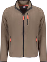 Marrone Polyester Men Sweatshirt 1